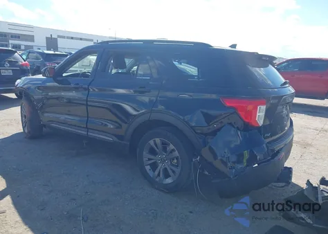 2022 Ford Explorer Xlt z USA, uszkodzony, nr VIN 1FMSK7DH4NGC02099